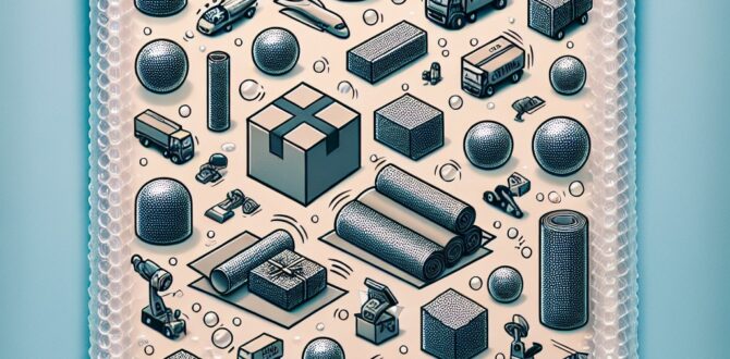 Was ist Luftpolsterfolie und wie wird sie in der Verpackung von Metallwaren eingesetzt?