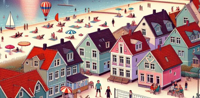 Ustka – odkryj domki przy plaży z tarasem
