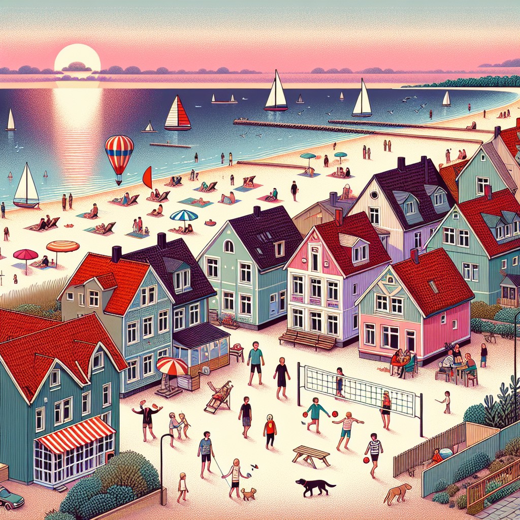 Ustka – odkryj domki przy plaży z tarasem