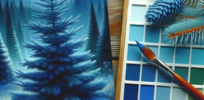 Blau Fichte