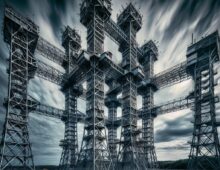 Tregry stalowe Szczerców